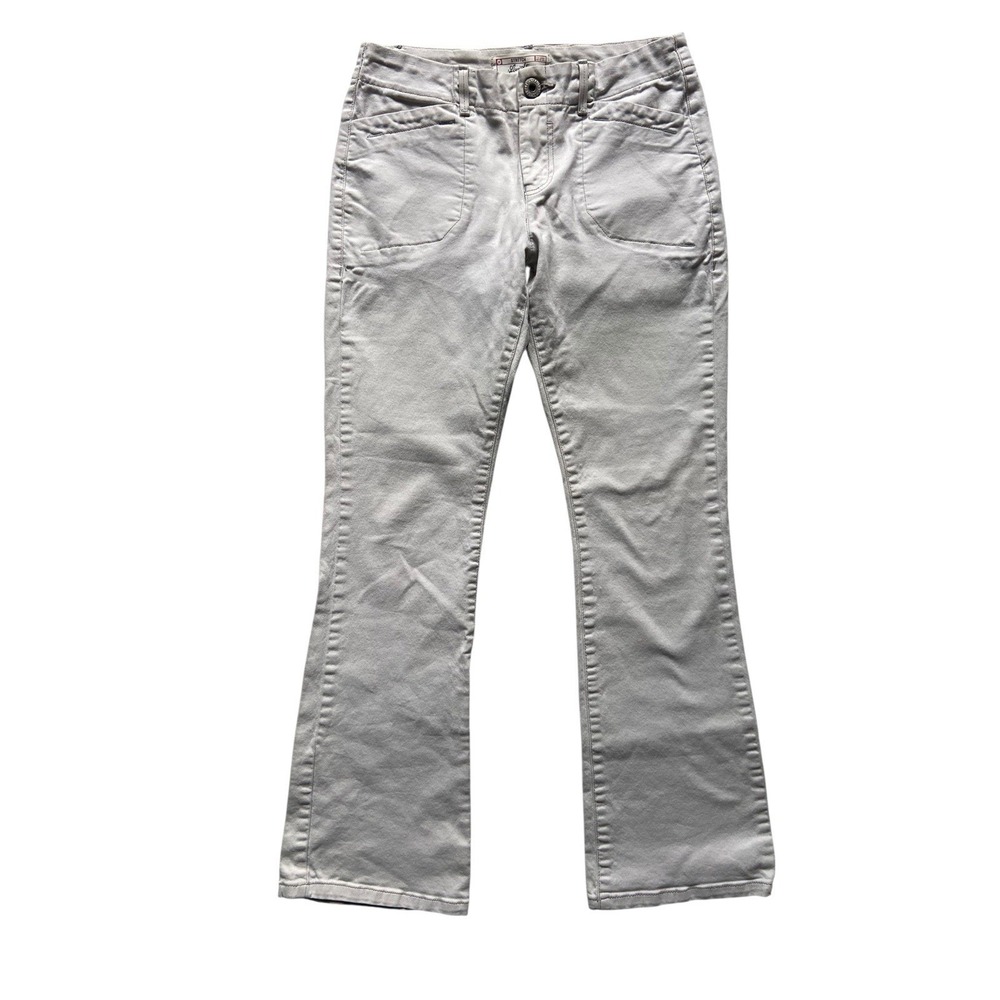 Levi Stauss Womens Low Rise Bootcut Khaki Pants Size 4 Y2K‎ Patch Pockets Preppy